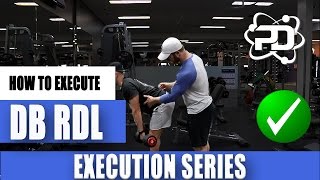 How to Dumbbell Romanian Deadlift RDL  Hamstrings amp Glutes [upl. by Shaffer]