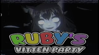 Rubys Vitten Party Fun Short Horror Game [upl. by Jagir]