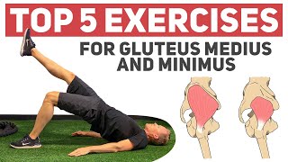 Top 5 Exercises for Gluteus Medius amp Minimus New Research [upl. by Leotie]