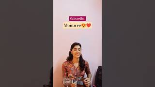 Disha hara kemon boka monta re ✨ shorts ytshorts ukulelecover femalecover music bollywood [upl. by Leacim]