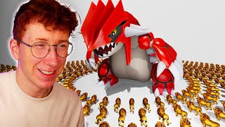 Patterrz Reacts to quotI Simulated a Billion Lions VS 1 of Every Pokémonquot [upl. by Akenom]