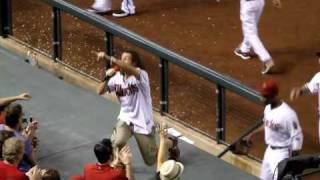 Roger Clyne at DBacksBrewers NLDS Game 3 [upl. by Jenness]