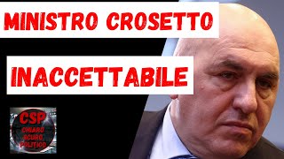 MINISTRO CROSETTO IRRITATO DOPO LO SCANDALOSO ATTACCO ALLA BASE ONU  ISRAELE CI DEVE SPIEGARE [upl. by Amelus196]