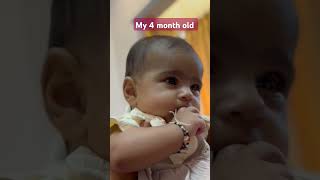 shorts youtubeshorts cutebaby babyshorts 4monthbaby veera viralbaby babygirl arijitsingh [upl. by Frank]