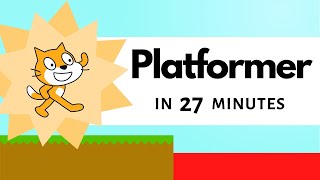 Scratch 30 How to Make a Platformer Game Full Tutorial [upl. by Spalding230]