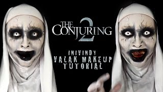 Valak Makeup Tutorial  Conjuring 2  Inivindy [upl. by Colas]