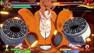 Full power hell flash DBFZ android 16 online match [upl. by Nirrak558]