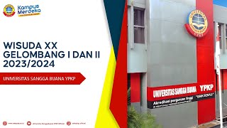 WISUDA XXI GELOMBANG II UNIVERSITAS SANGGA BUANA YPKP TAHUN AKADEMIK 20232024 [upl. by Bertha]