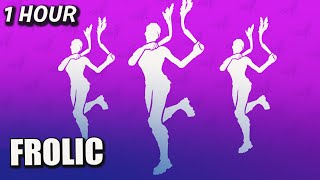 Fortnite Frolic Emote 1 Hour Version IconSeries [upl. by Isak]