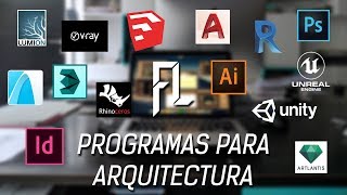 Programas de arquitectura y ¿cual usar [upl. by Onitram]