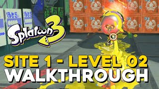 Splatoon 3 Octopods At Rest Tend To FLIP OUT Site 1  Level 02 [upl. by Elledoj281]