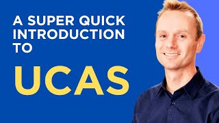 A SUPER QUICK introduction to UCAS [upl. by Ania]