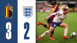 Belgium 32 England  Lionesses Defeated In Belgium  Highlights [upl. by Arihs227]