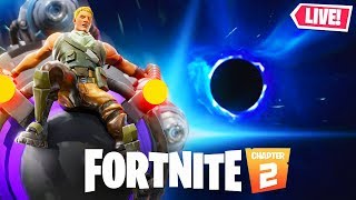 BLACK HOLE OPENING EVENT Fortnite Chapter 2  Season 1 [upl. by Enilrahc]