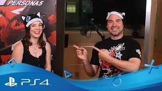 Persona 5  Cherami Leigh Talks About Playing Makoto Niijima  PS4 [upl. by Ahsiekar]