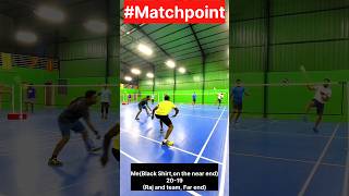 Match Point for us in Badminton  its 2019  badmintonlovers [upl. by Aro]