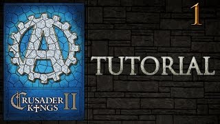 CK2 Crusader Kings 2 Tutorial for New Players Lets Play Part 1 [upl. by Wilfreda424]