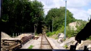 CRICH TRAMWAY VILLAGE RIDE ON BLACKPOOL TOASTRACK TRAM [upl. by Map]