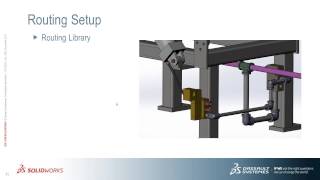 Lunch amp Learn  The Fundamentals of SOLIDWORKS Routing  Pipe amp Tube [upl. by Sternick]