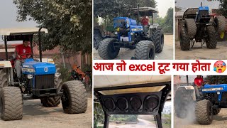 आज New Holland पे करा Stunt 😈 Music system Work Done 👍 [upl. by Annelak]