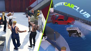 Festa Estranha com CARRO na Piscina no Street Car Club  GTA FiveM [upl. by Noroj]