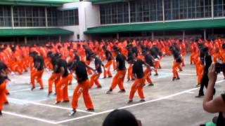 Dancing Inmates Michael Jackson Billy Jean Remix [upl. by Hgielra]