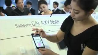 Apple sues Samsung over phone design [upl. by Admama]