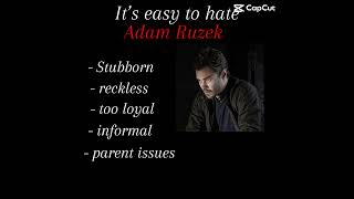 Gotta admit Ruzek isn’t my favourite character  Adam Ruzek  Chicago PD [upl. by Dnilazor429]