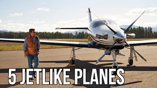 5 Turbine Powered Planes That Fly At Jet Speed [upl. by Krishnah]