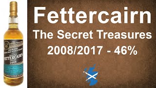 Fettercairn The Secret Treasures 20082017 Single Malt Scotch Whisky Review from WhiskyJason [upl. by Nilrem]