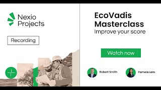 EcoVadis Webinar 3 How To Improve Your Score [upl. by Aynot]