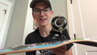 Landyachtz Hollowtech Jamie Sherratt Review [upl. by Nevad]