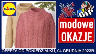 LIDL  Nowa Oferta od Poniedziałku 04122023  Modowe Okazje [upl. by Mcconaghy203]