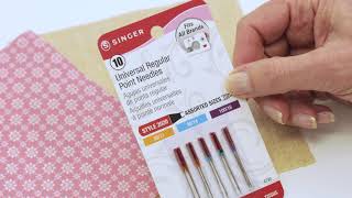 SINGER® M3300 Get Started  Changing a Needle [upl. by Anikehs54]