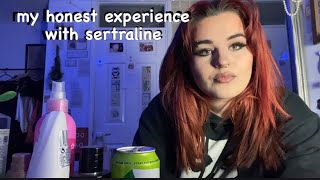 my honest experience with sertraline [upl. by Hogen928]