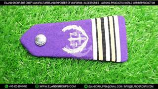 Military Embroidered epaulette Custom Military Epaulets Uniform Shoulder Epaulette Supplier [upl. by Garlanda]