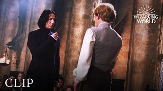 Wizard Duel Severus Snape vs Gilderoy Lockhart  Harry Potter and the Chamber of Secrets [upl. by Haimorej]