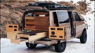 Ultimate Offroad Astro Van Camper Conversion [upl. by Lakim]