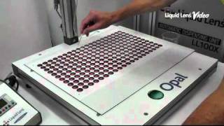 Liquid Lens Doming  Opal SemiAutomatic Machine Demonstration [upl. by Annmarie714]