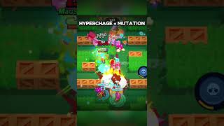 HYPERCHARGE  MUTATION brawlstars brawlershowdown soloshowdown brawlstarsgameplay supercell [upl. by Glaser]