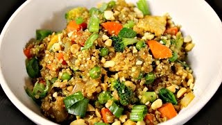 Quinoa Stir Fry  Quinoa Fried quotRicequot [upl. by Llet]