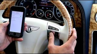 Bentley Tutorials  iPhone Pairing  Morries Luxury Auto MN [upl. by Allenad]