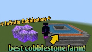 Best Cobblestone Farm For Craftersmc Skyblock REUPLOADED [upl. by Mullins143]