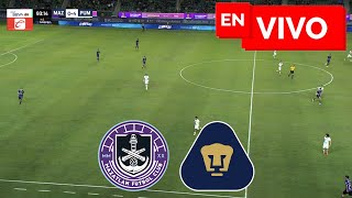 🔴 MAZATLÁN vs PUMAS UNAM EN VIVO Y EN DIRECTO 🏆 LIGA MX CLAUSURA 🔴 [upl. by Garrity624]