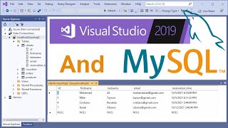 MySQL for Visual Studio 2019 Connect to MySQL Using Visual Studio 2019 [upl. by Crawford947]