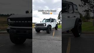 Ford Bronco Wildtrak in Oxford White 🔥 fordbronco bronco offroad [upl. by Oelgnaed]