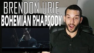 VOCAL COACH reacts to BRENDON URIE singing BOHEMIAN RHAPSODY LIVE [upl. by Anirrak]