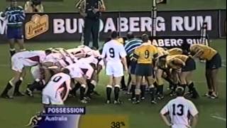 Rugby Test Match 2003  Australia vs England [upl. by Aniaz890]