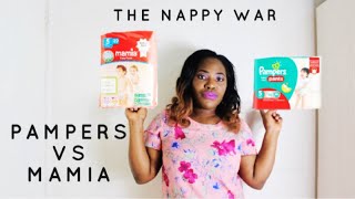 PRODUCT REVIEW THE NAPPY WAR  PAMPERS VS ALDIS MAMIA  MY RECOMMENDATION [upl. by Aztinad987]