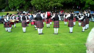 Seven Towers Pipe Band  County Tyrone Championships 2011 Dungannon [upl. by Miett504]